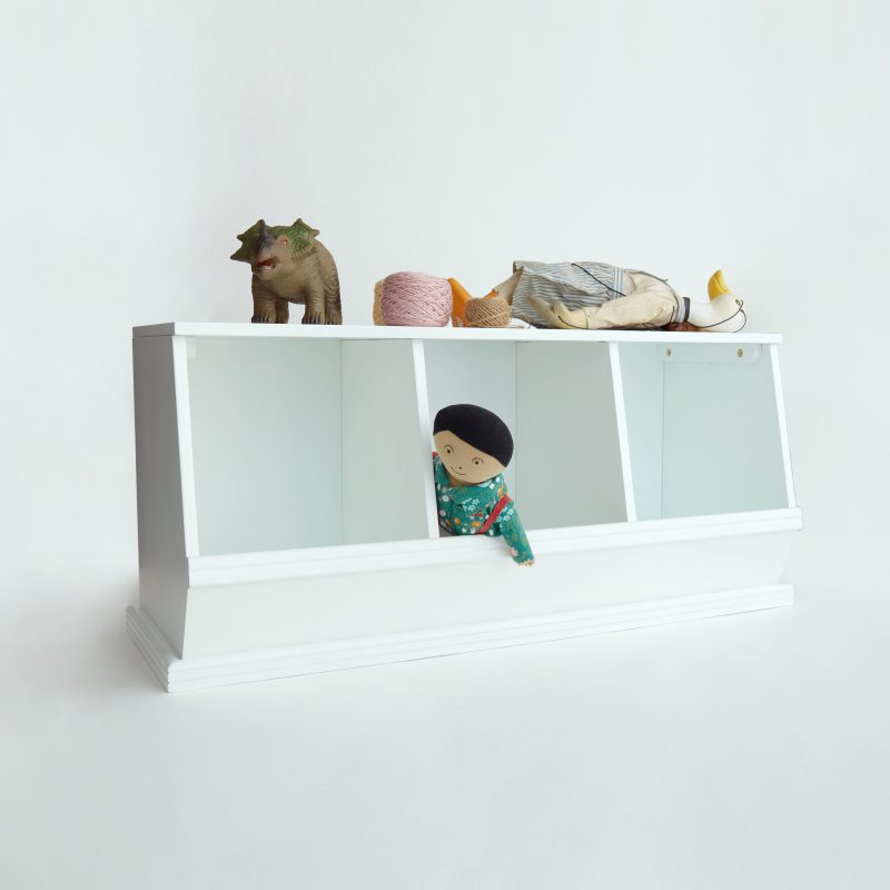 Toy shelves